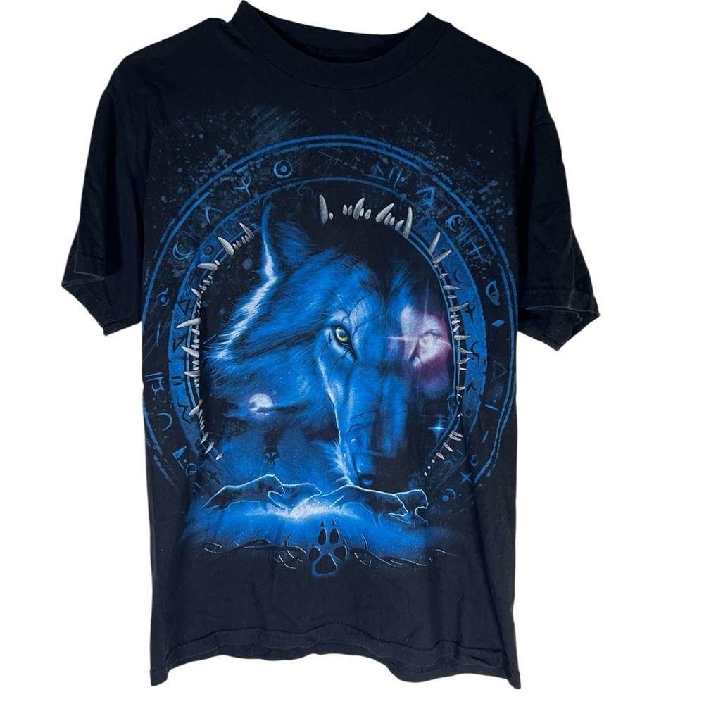 Mystical Wolf Shirt Size XL